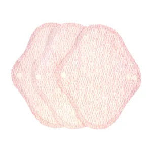 Imse Cotton Flannel Panty Liners 3 Pack - Blossom Spots