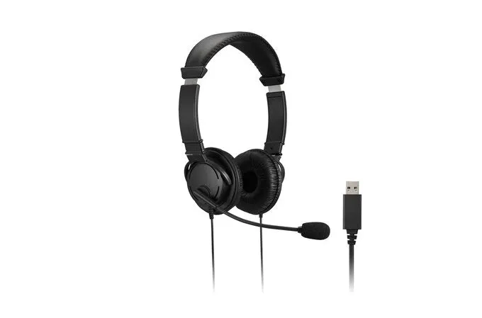 Kensington Usb Hi-Fi Headphones - Headphones With Mic - On-Ear - Wired - Usb