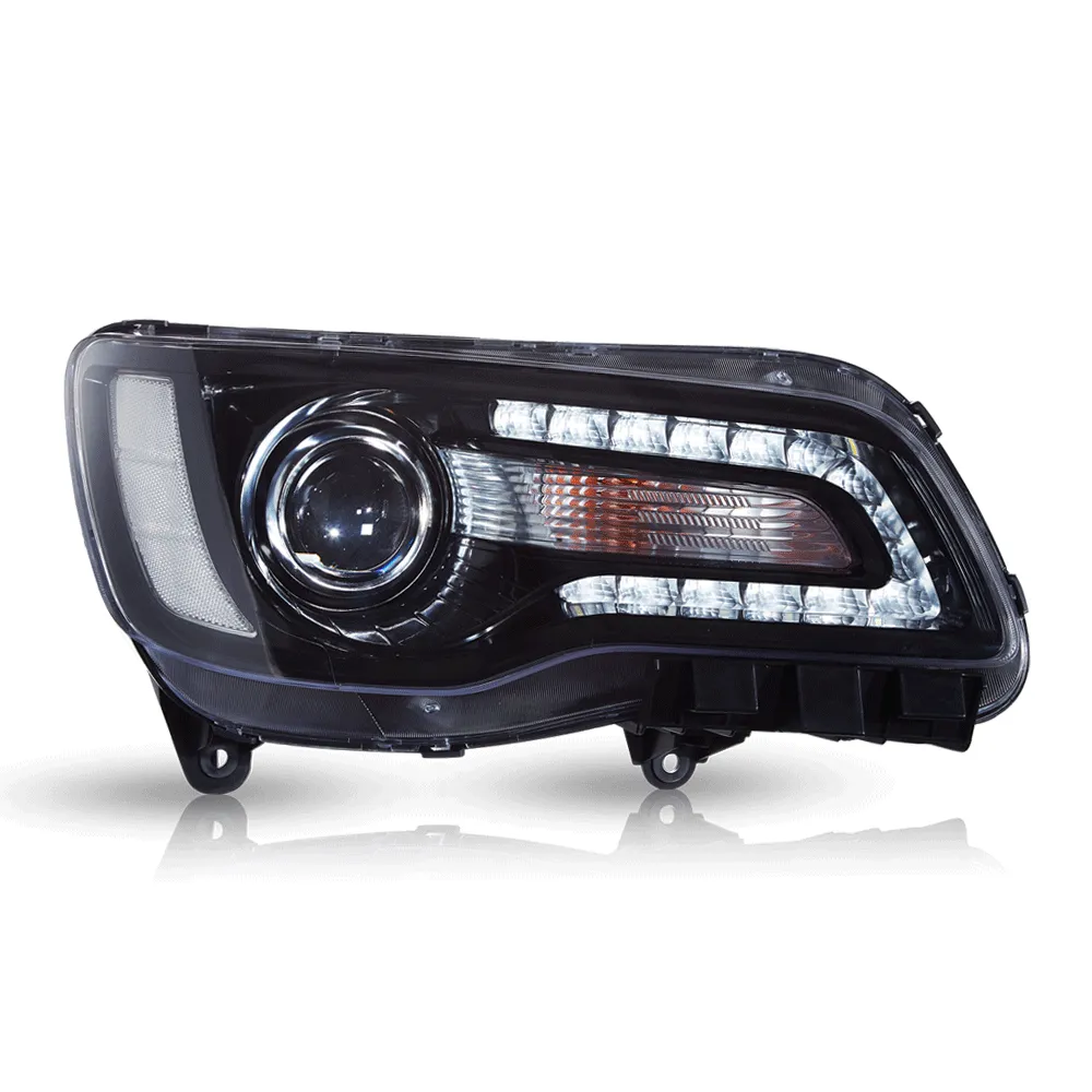 LED Headlight Assembly Dual Beam Projector 2011-UP Chrysler