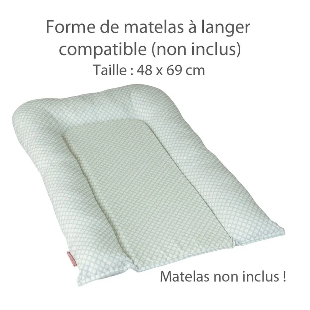 Little Crevette Changing Mat Cover Bonne Nuit