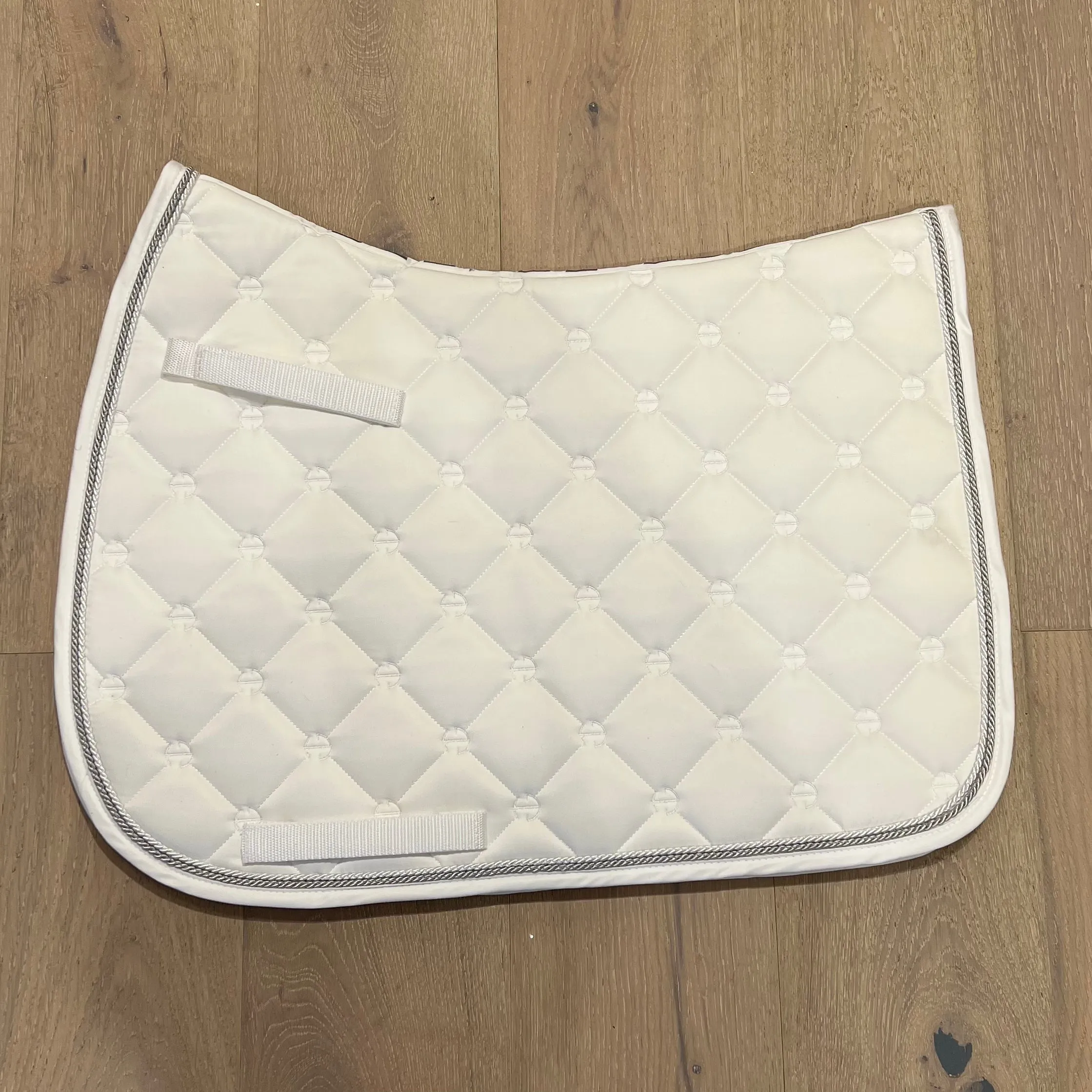 Luxe Jump Saddle Pad - Alabaster