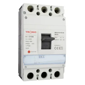 MCCB Breaker SGM6 315A 3P 65KA 400M