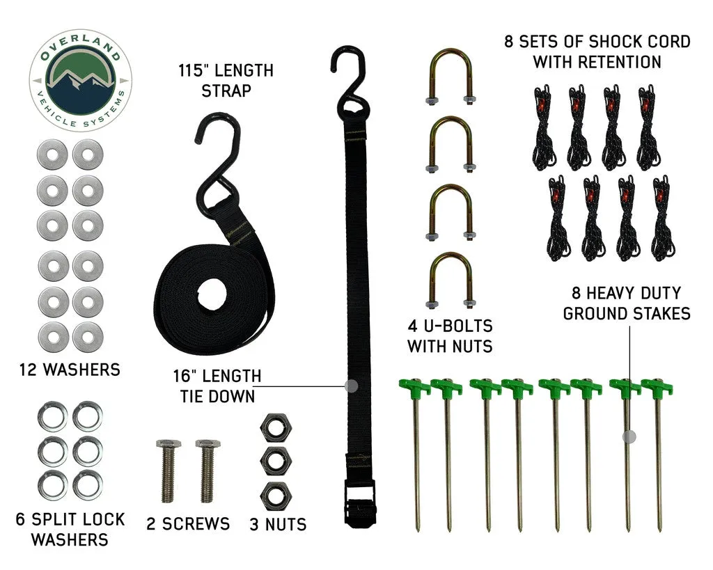 Nomadic LT 270 Awning & Wall 1, 2, & Mounting Brackets