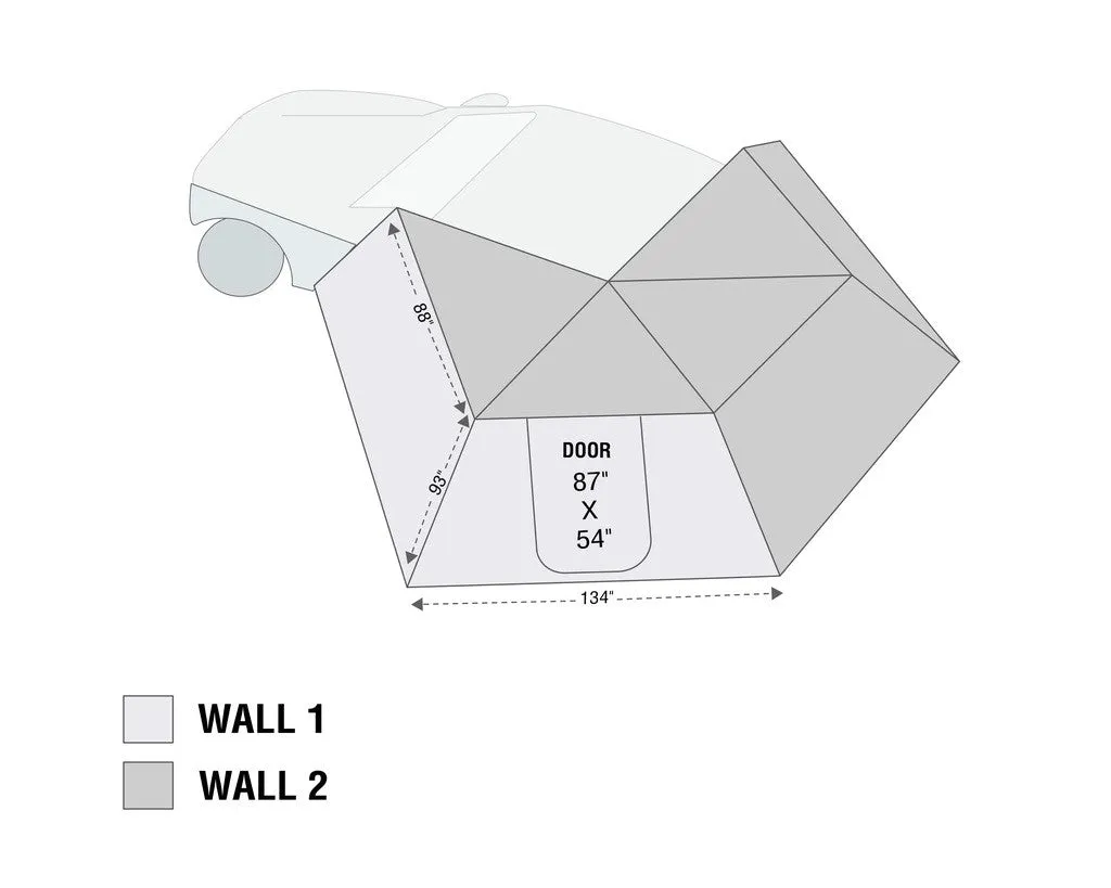 Nomadic LT 270 Awning & Wall 1, 2, & Mounting Brackets