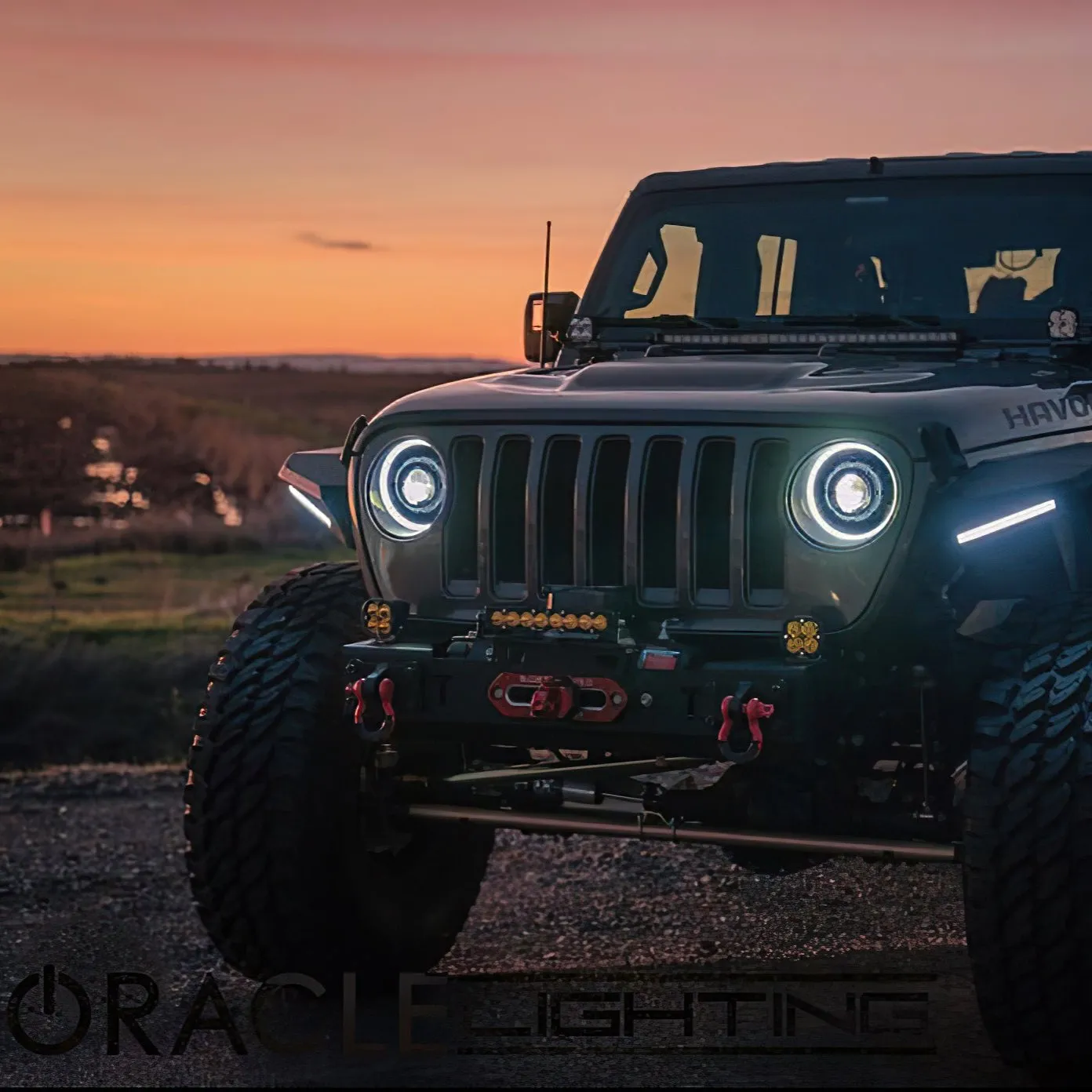 ORACLE Lighting Oculus™ Bi-LED Projector Headlights for Jeep Wrangler JL/ Gladiator JT