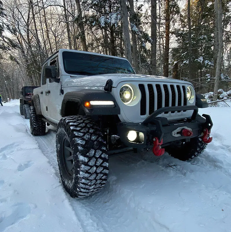 ORACLE Lighting Oculus™ Bi-LED Projector Headlights for Jeep Wrangler JL/Gladiator JT- Heated Lens