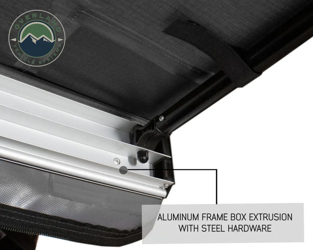 Overland Vehicle Systems 18049909 OVS Nomadic Awning 2.0 - 6.5' With Black Cover Universal