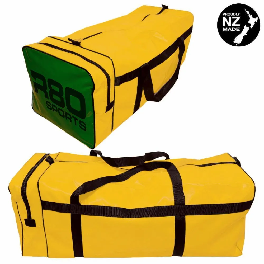 R80 Club Kit Colours Gear Bag Yellow with End Pocket