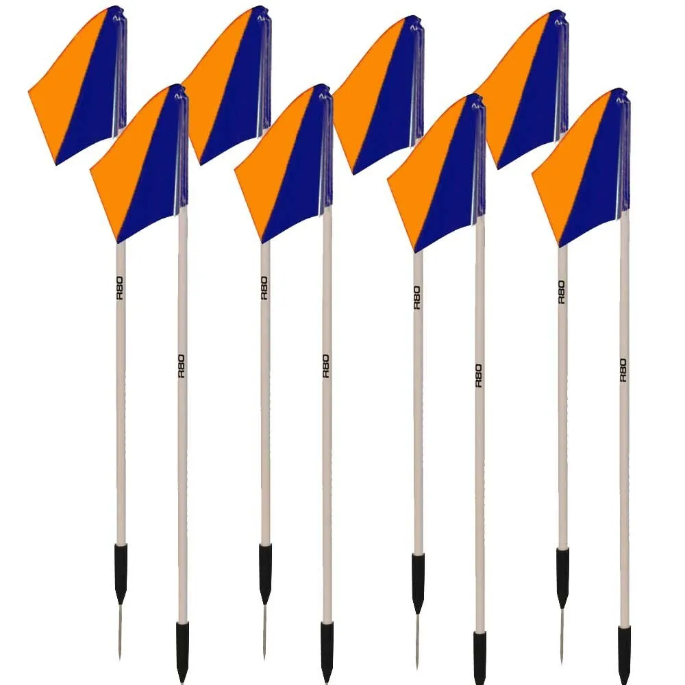 Sideline Pole with Club Colours Flag Sets