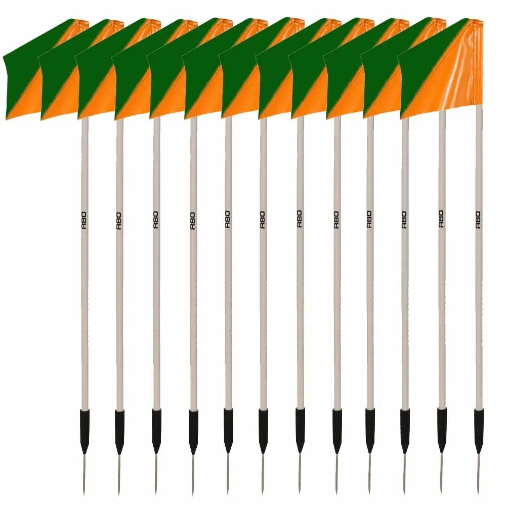 Sideline Pole with Club Colours Flag Sets