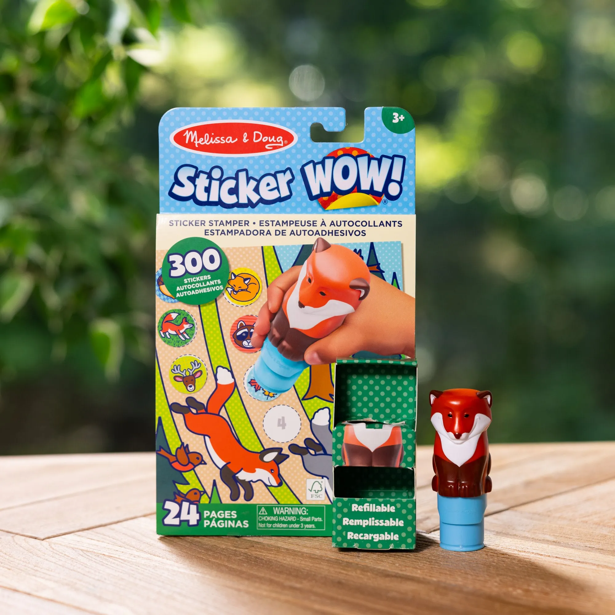 Sticker WOW!™ Activity Pad & Sticker Stamper - Fox