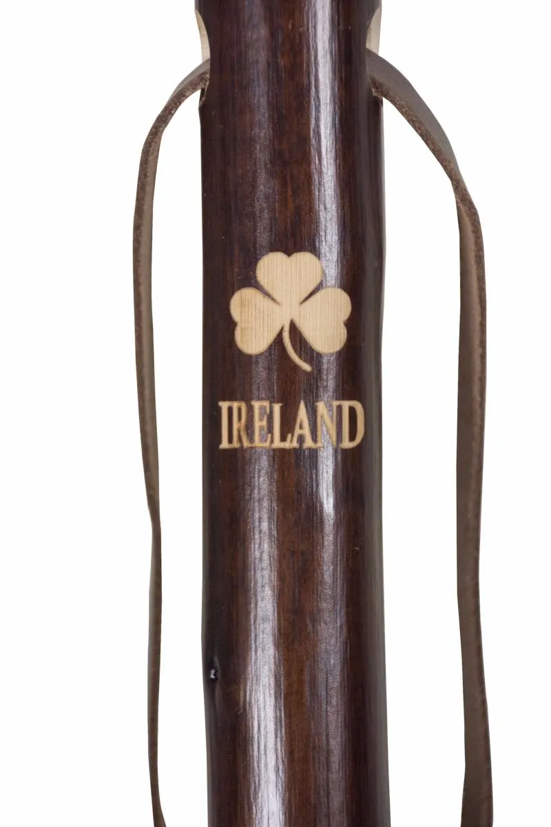 The Shamrock Chestnut Wood Hiking Staff