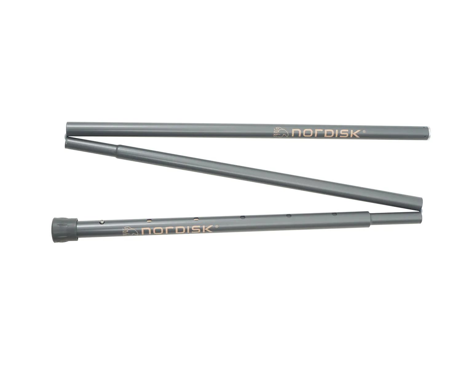 Ydun Sky 5.5 pole set - Gunmetal